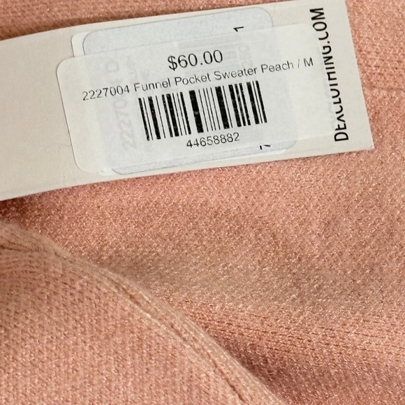 Dex Funnel Pocket Sweater NWT - Picture 4 of 5